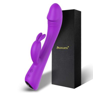 Best Rabbit Vibrators - PALOQUETH Waterproof G-Spot Rabbit Vibrator