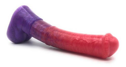 Custom Stallion Ultra Platinum Silicone Dildo