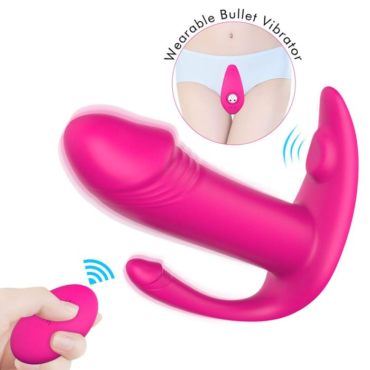 Loverbeby Wearable Vibrator G-Spot and Clitoris Stimulator