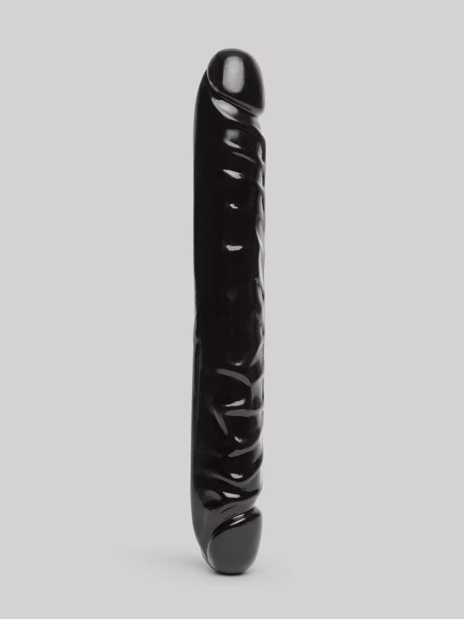 Doc Johnson Classic Black Double-Ended Dildo 12 Inch