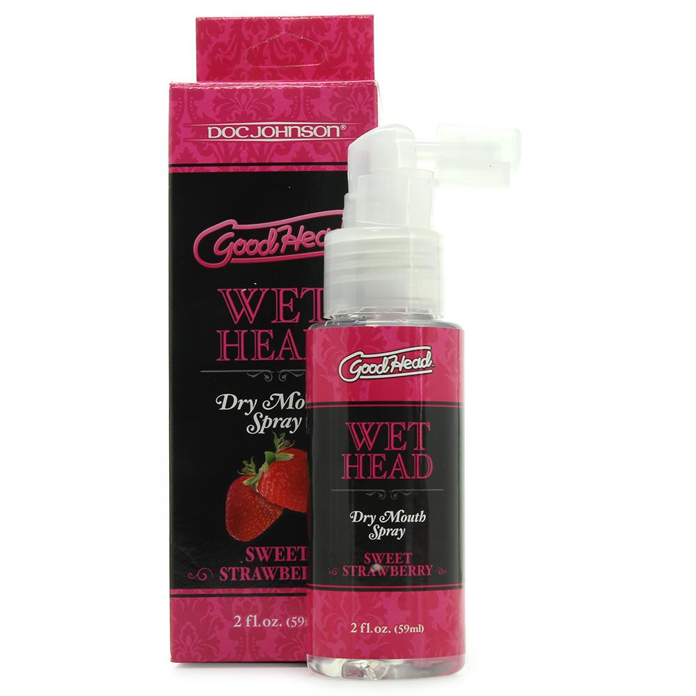 Wet Head Dry Mouth Spray in Sweet Strawberry